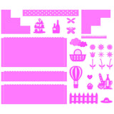 Tonic studios • dimensions die set staggered stage summer picnic