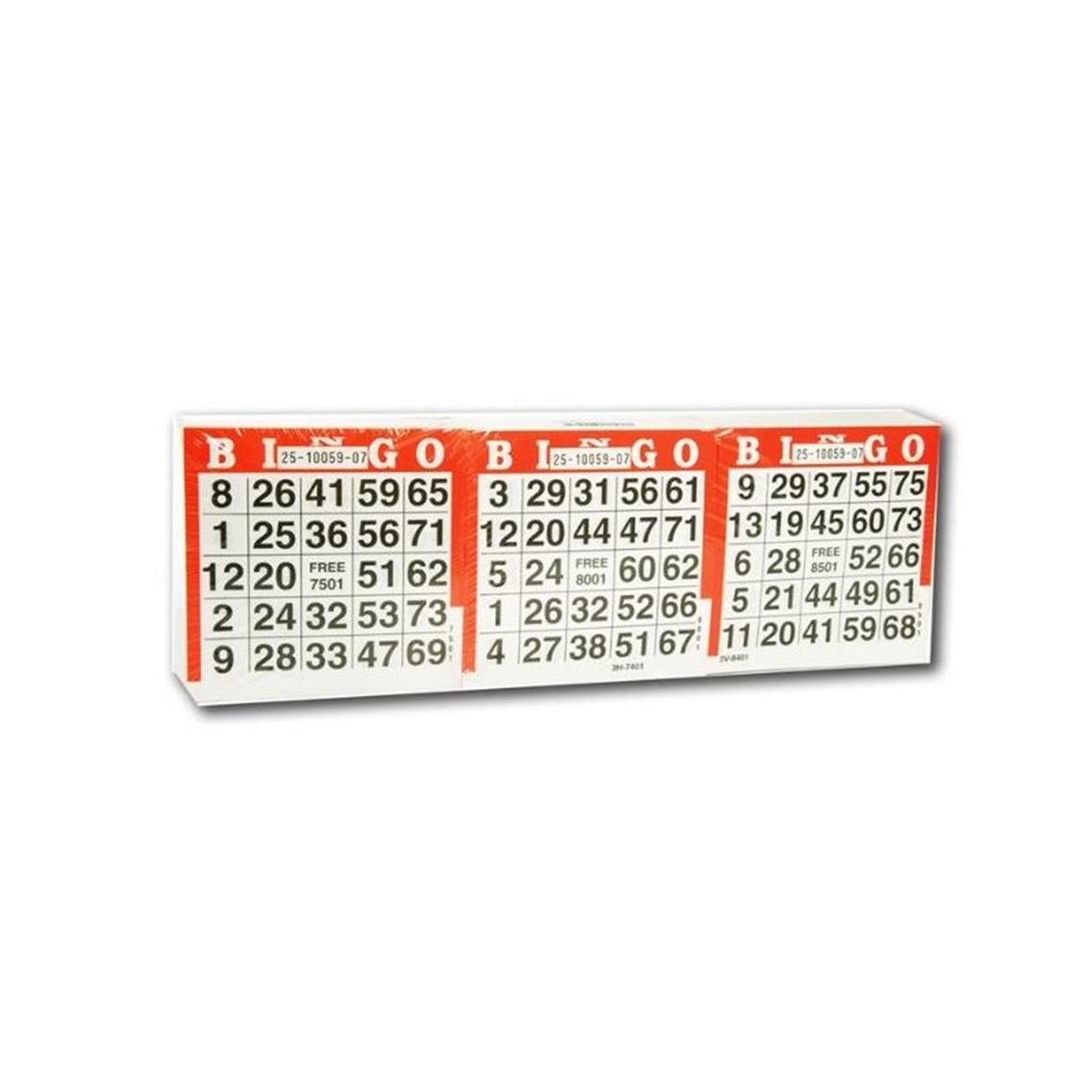 Engelhart bingokaarten 1500 vel