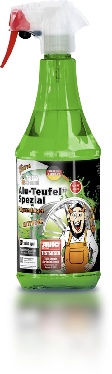 Alu-teufel alu-duivel speciaal velgenreiniger - groen - 1000ml - testwinnaar!