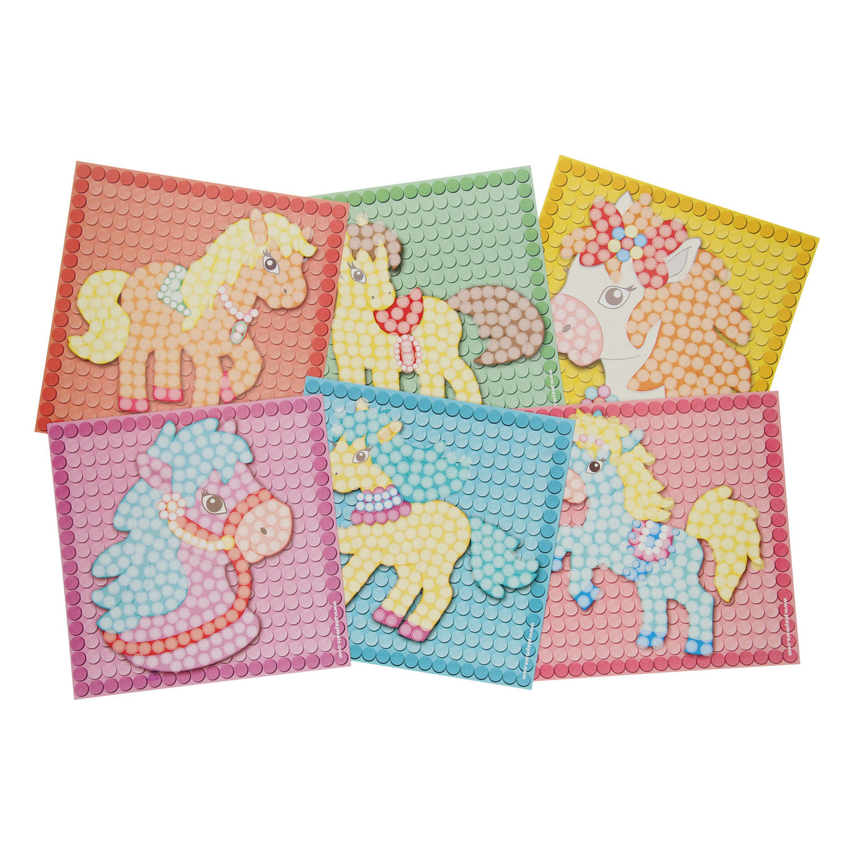 PlayMAis Mosaic Kaarte dekoréiert Dream Pony