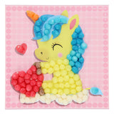 Playmais Playmais Cards Mosaic Decor Unicornio