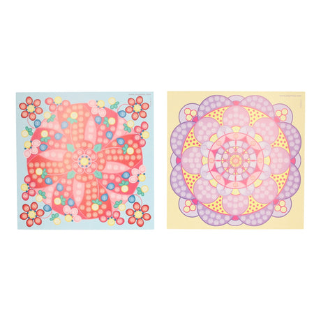 Playmais mosaic kaarten versieren trendy mandala