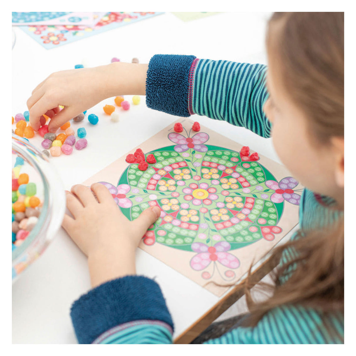 Playmais Playmais Cards Mosaic Decorate Mandala