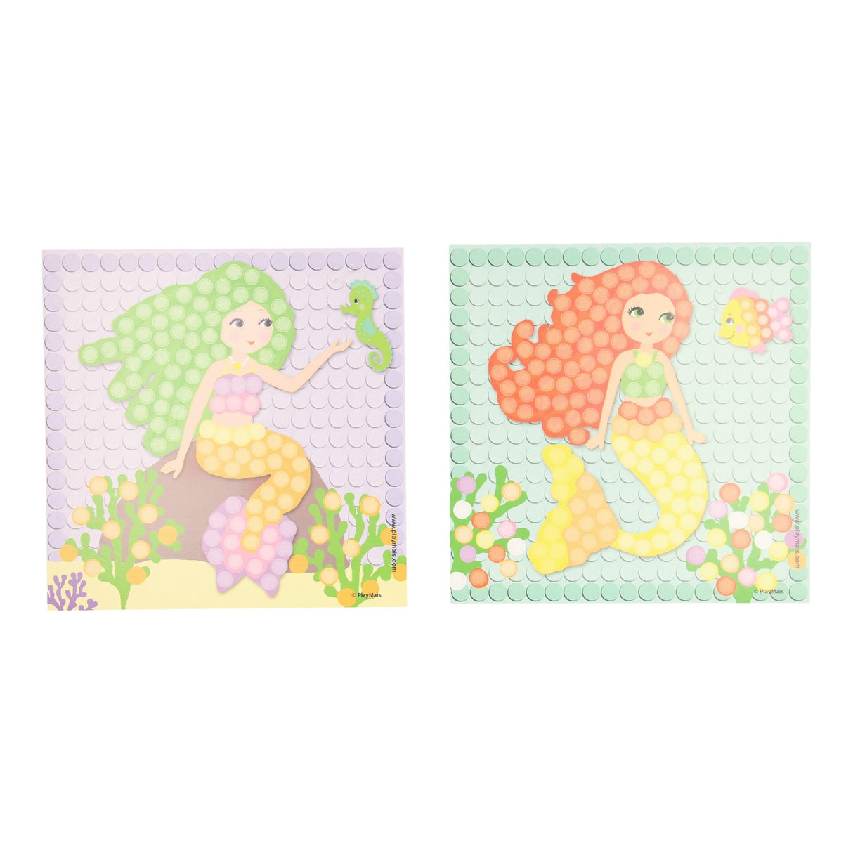 Playmais Playmais Cards Mosaic Decor Dream Mermaid