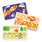 Playmais Playmais Cards Decor -Forming Colores, 24st.