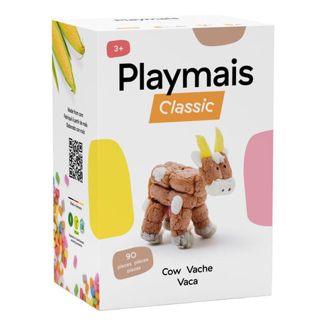 Playmais classic 3d koe - 90 stukjes