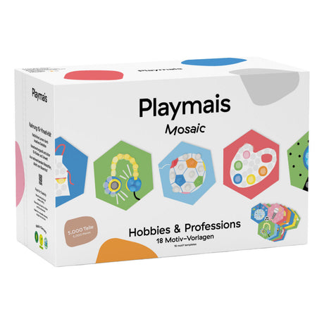 Playmais mosaic hobbies and professions knutselset - 5000 stukjes