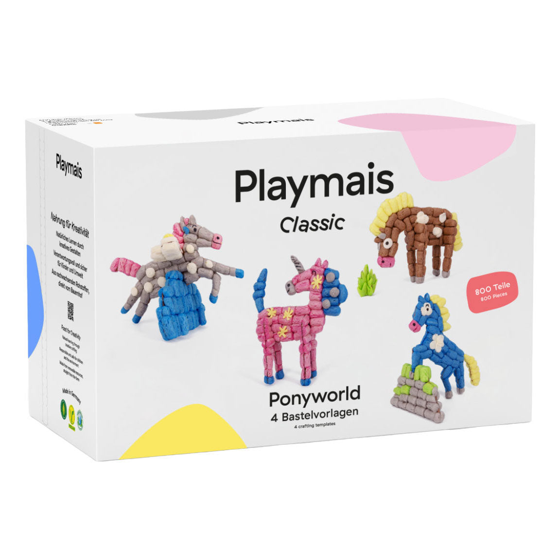 Playmais classic ponywereld - 800 stukjes