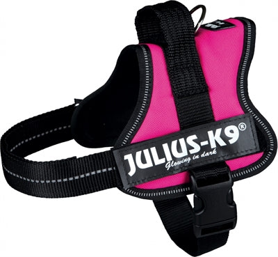 Julius K9 Power-Harnas tuig dla etykiet fuksia