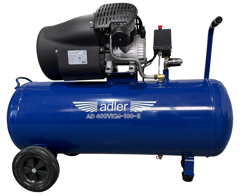 Adler compressor 100l ad400vkm-100-3 230v