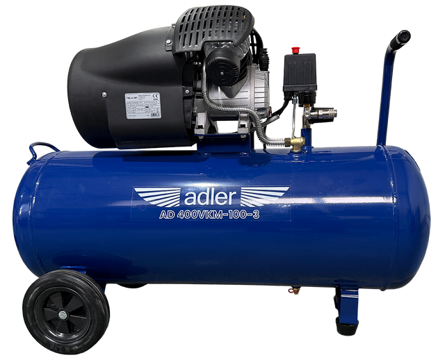 Adler compressor 100l ad400vkm-100-3 230v