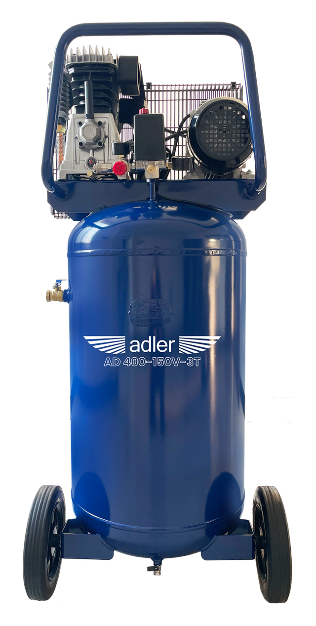 Adler compressor 150l ad400-150v-3t 400v verticaal