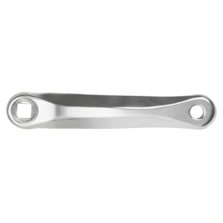 M-wave crankarm links aluminium 170 mm - zilver