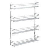 Metaltex space saver smart kitchen pepito kruidenrek 4 etages 36x8x45 cm zilver