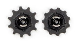 Elvedes Derailleur Wheels CP2017100 11T 9V 10V 11V Negro 2 piezas