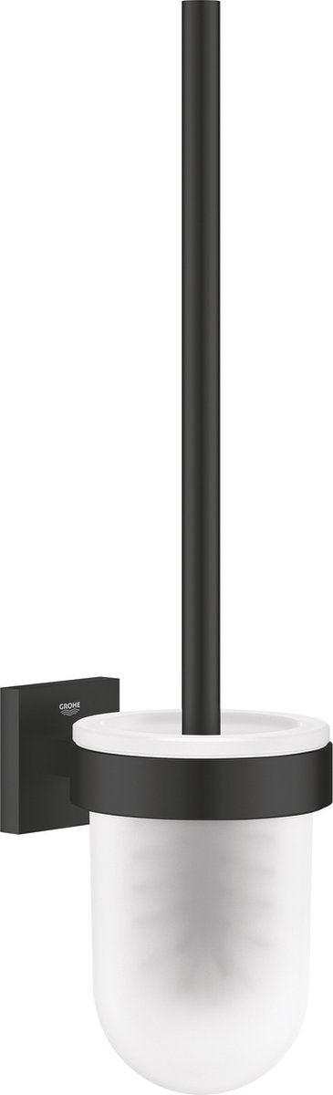 Grohe start cube toiletborstelset - matte black