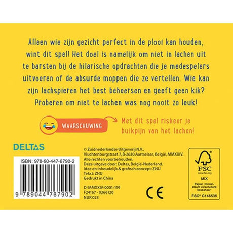 Deltas laat me niet lachen! kaartspel