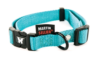 Martin collar adjustable nylon turquoise