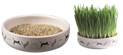 Trixie cat grass seed 50gr in ceramics