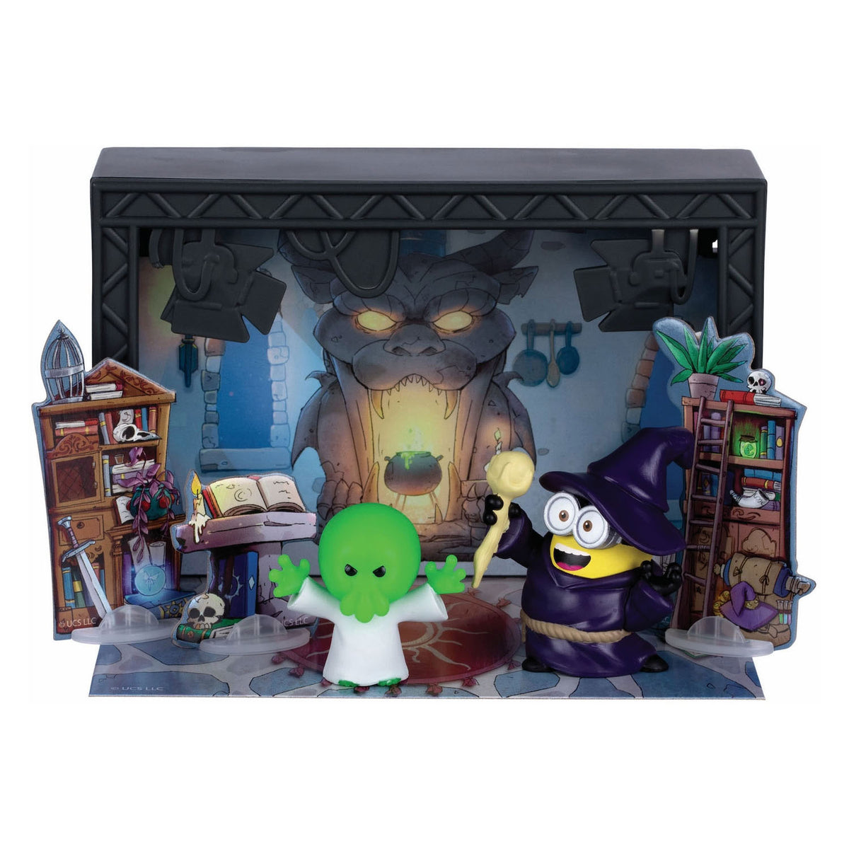 Moose minions monsters 6 mini figuren