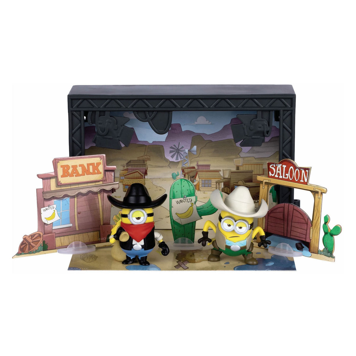 Moose minions monsters 6 mini figuren
