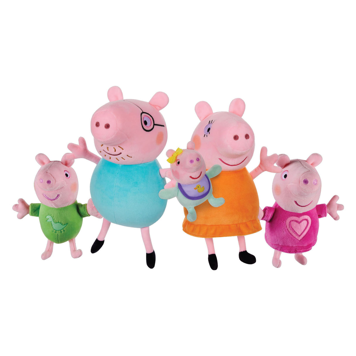 Spectron peppa pig pluche set - 5dlg.