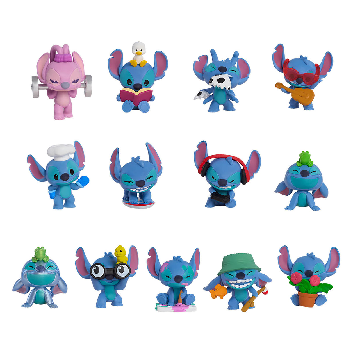 Spectron Disney Stitch zebrał mini figurę w zaskoczeniu jaja