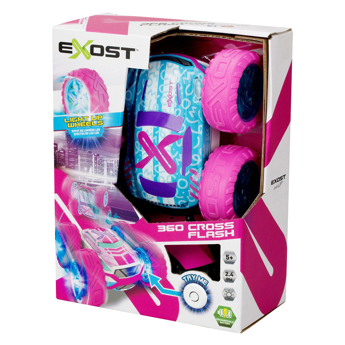 Spectron Exost RC 360 Cross Flash Amazon Pink Lenkbares Auto