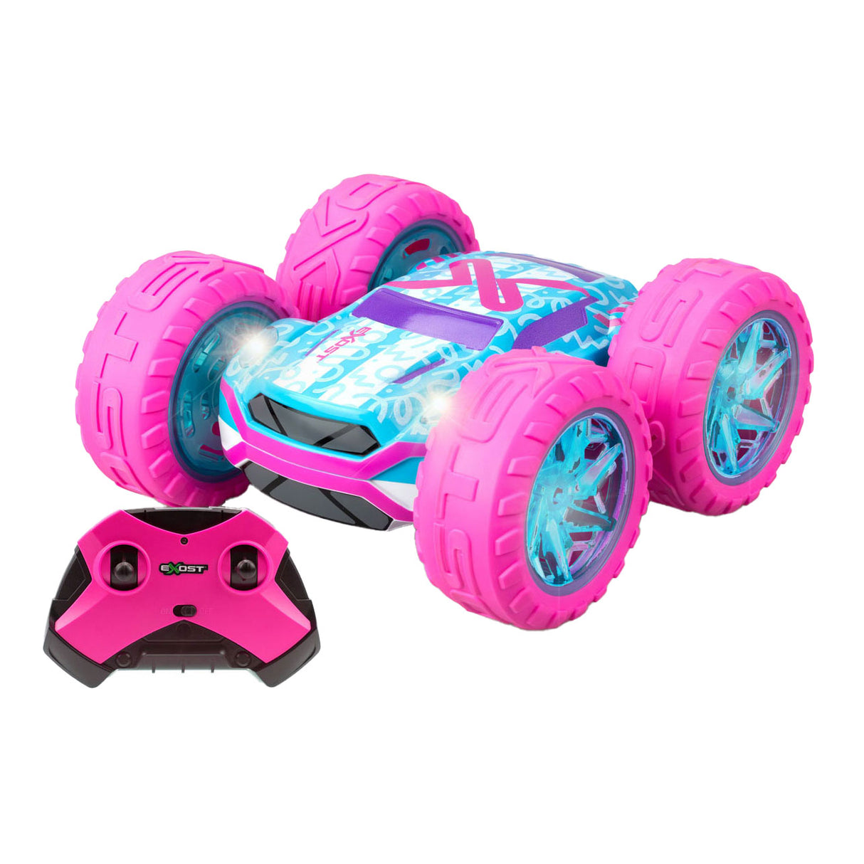 Spectron Exost RC 360 Cross Flash Amazon Pink Autorible Car