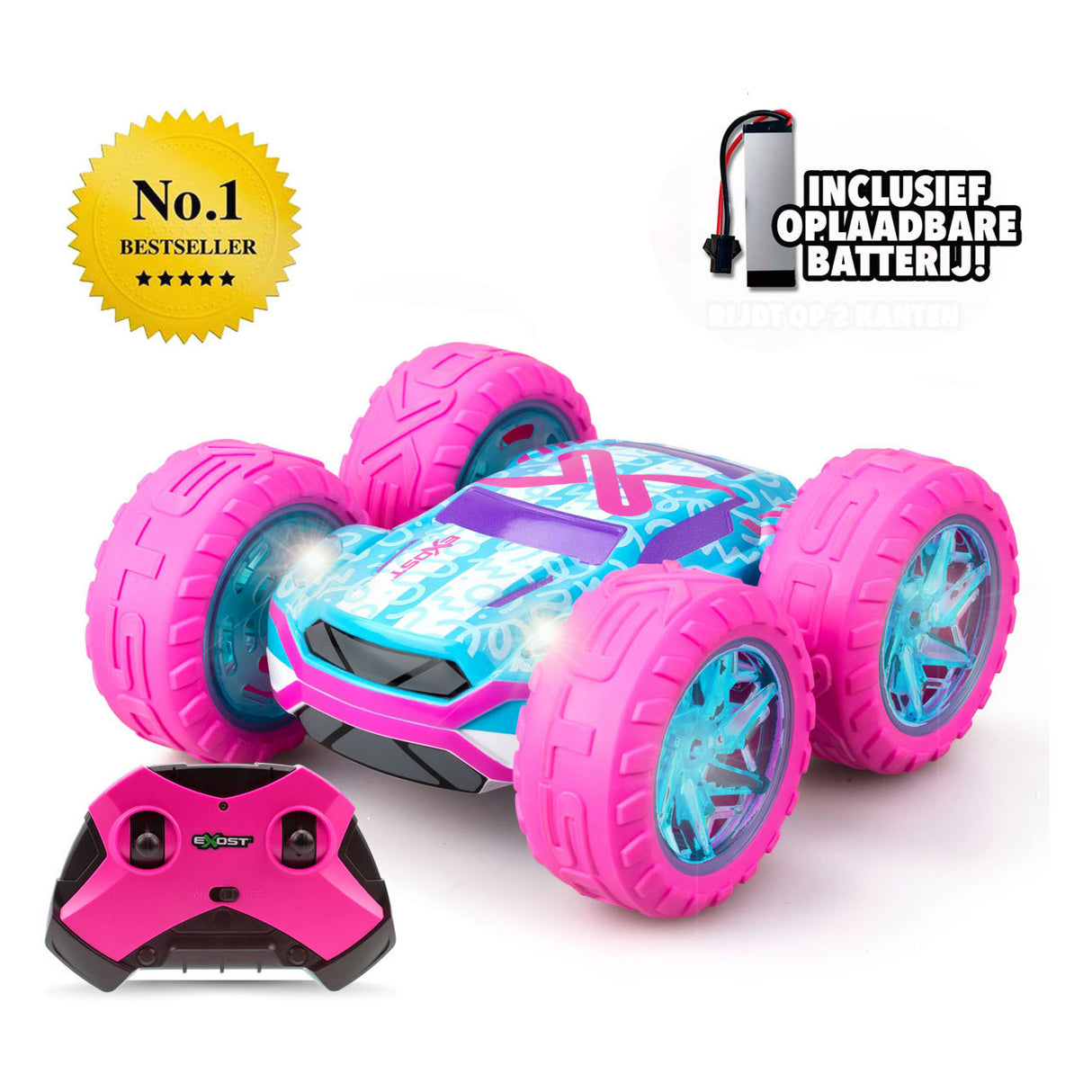 Spectron Exost RC 360 Cross Flash Amazon Pink Autorible Car