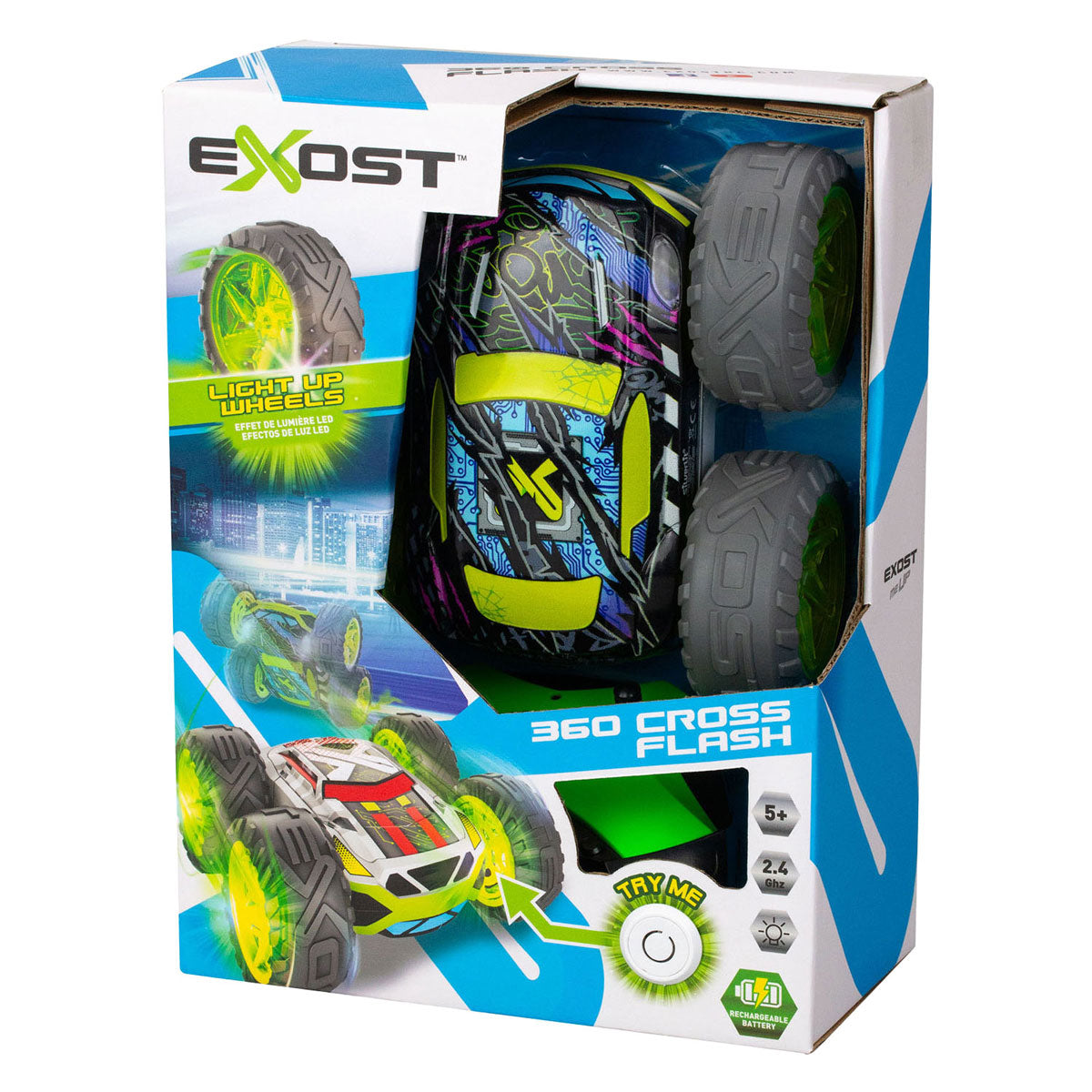 Spectron Exost RC 360 Cross Flash Amazon Green Careable Car