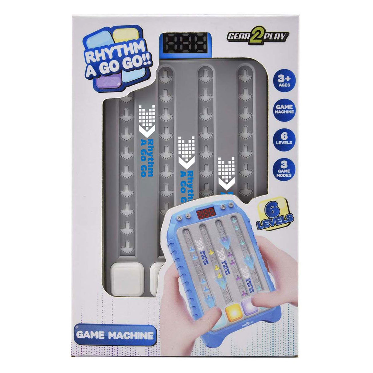 Gear2play rhytm a go volg het ritme spel blauw