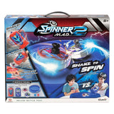 Silverlit spinner mad 2 deluxe battle pack - 2 shakers, 2 spinners, 1 battle arena