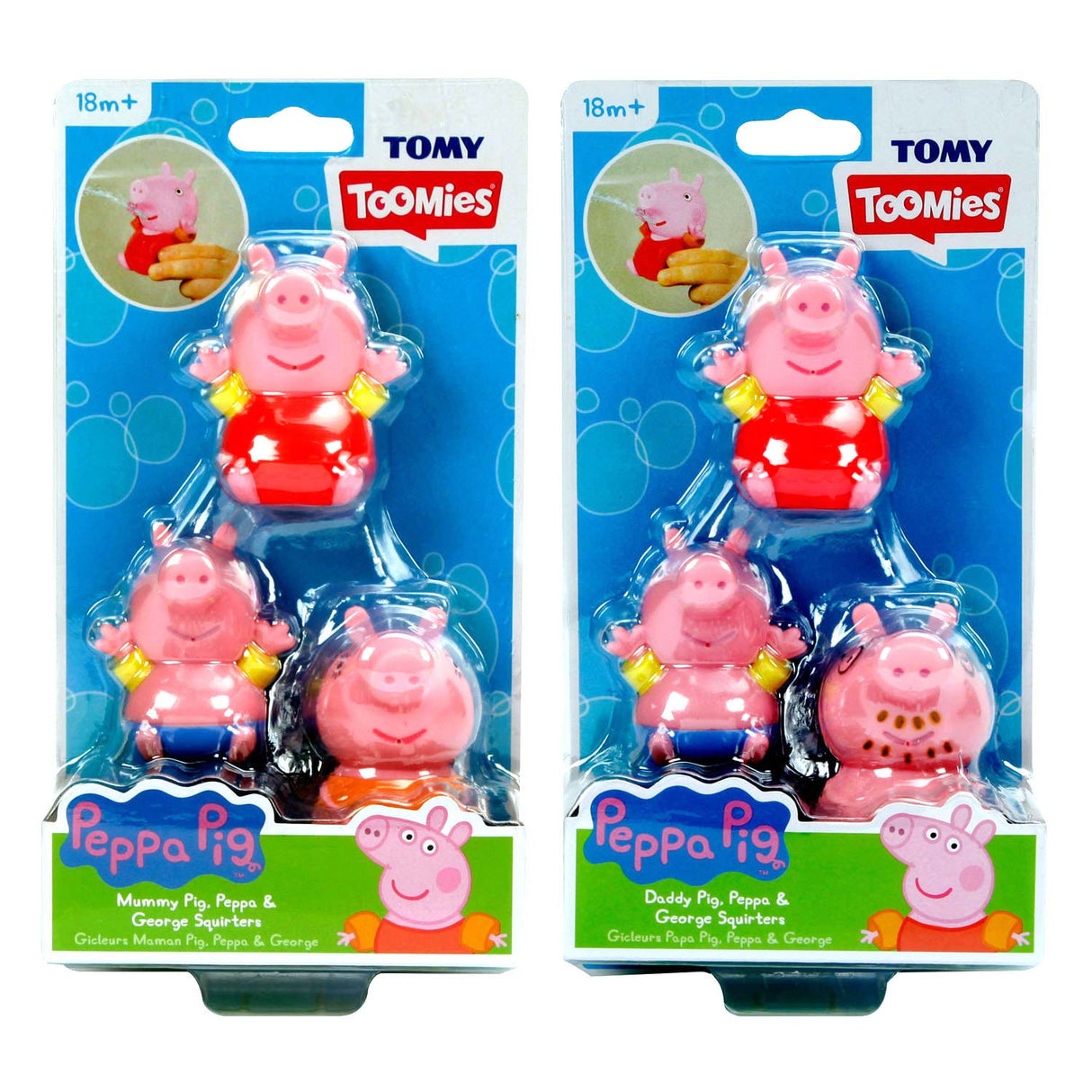 Tomy Tomy figurerer vandsprøjter, 3 ..