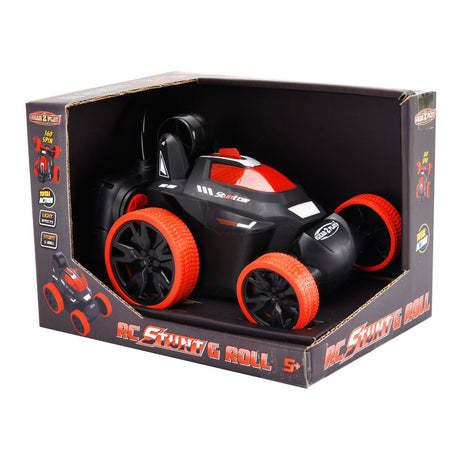 Gear2play RC Stunt Roll řízené auto červené