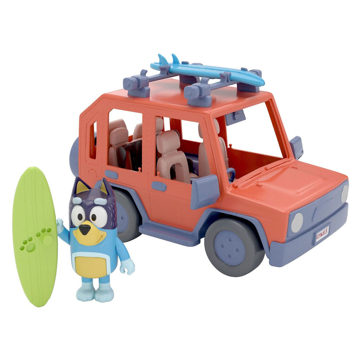 Spectron Bluey Play Car avec accessoires