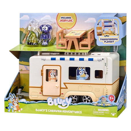 Moose toys bluey kampeeravonturen speelset