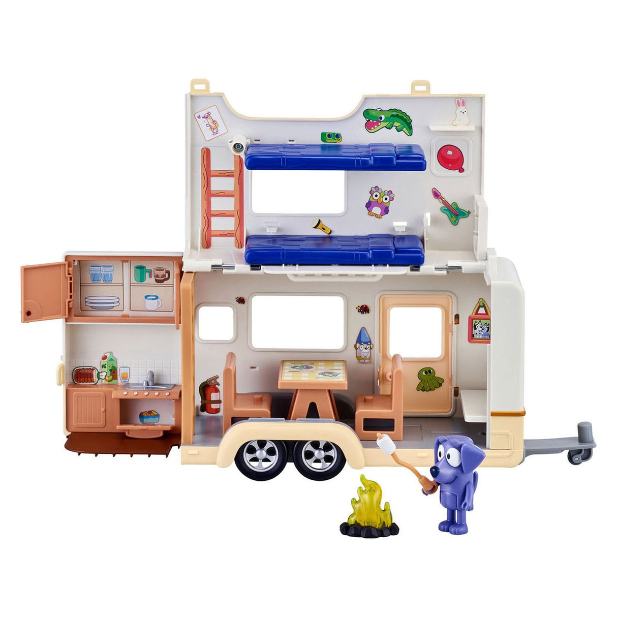 Spectron Bluey Camping adventures play set