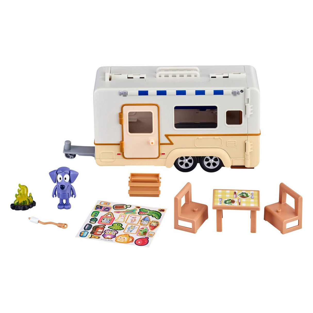 Spectron Bluey Camping adventures play set