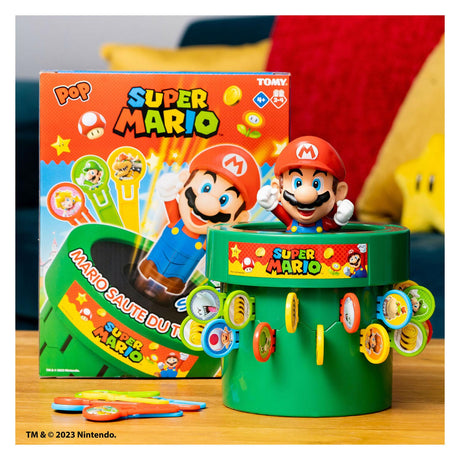 Super mario tomy pop up bordspel
