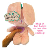 Spectron Peekapets Kiekeboe Hug Bunny Pink Violet mit Sound