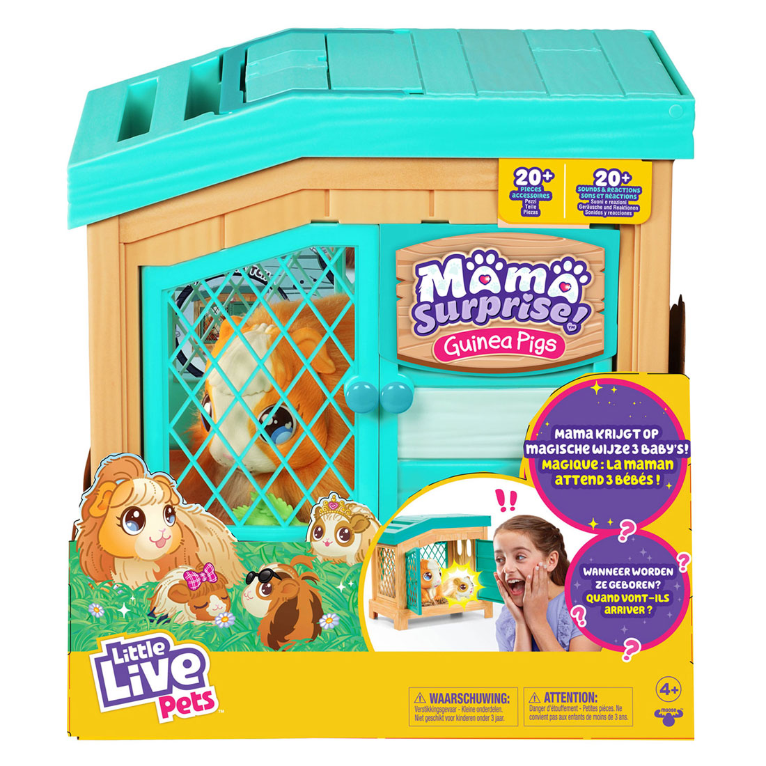 Moose Toys Little Live Pet Pets Mama Surprise Mini Play Figure Gadia