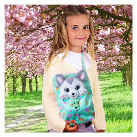 Imc toys baby paws hondje husky - interactieve pluchen knuffel