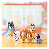 Spectron bluey speelfiguren familie vrienden, 8st.