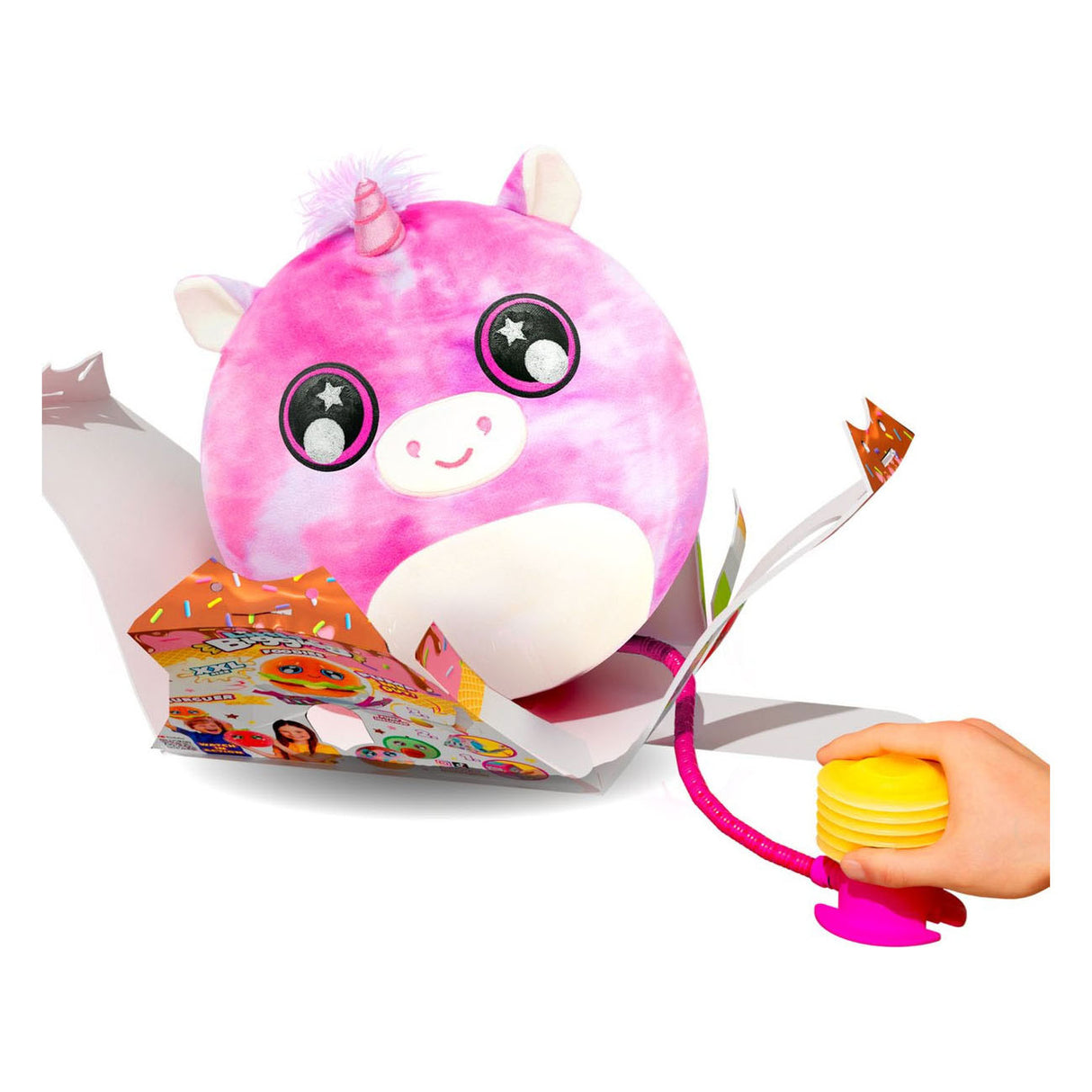 Spectron Little Biggies unicornio inflable abrazo