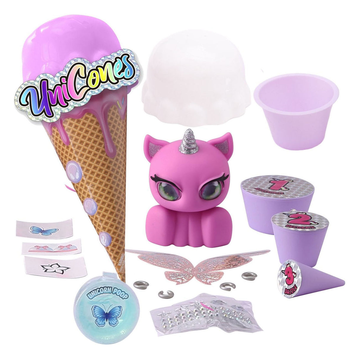 Spectron Unicones ice cream with play figure collected