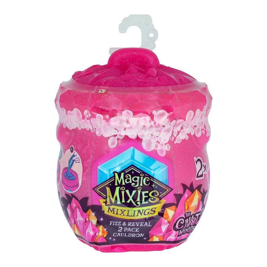 Moose Toys Mixies Mixlings Bruis and Discover Ketel Crystal Woods Series 3, 2-pack