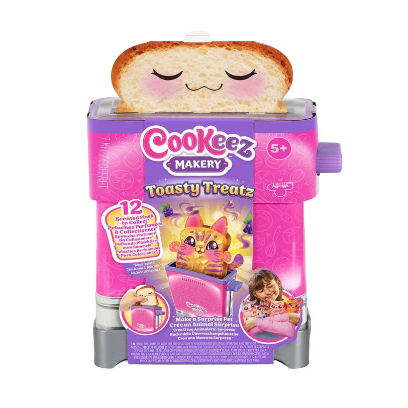 Moose Toys Cookeez Makery Toagy Treatz - Crea un animale da peluche a sorpresa