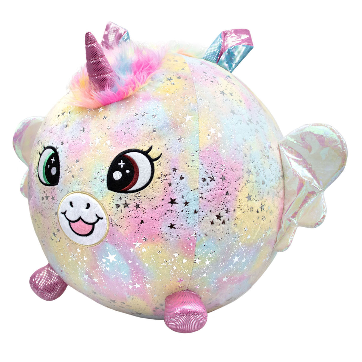 Moose toys biggies Unicorn arc-en-ciel étreint gonflable