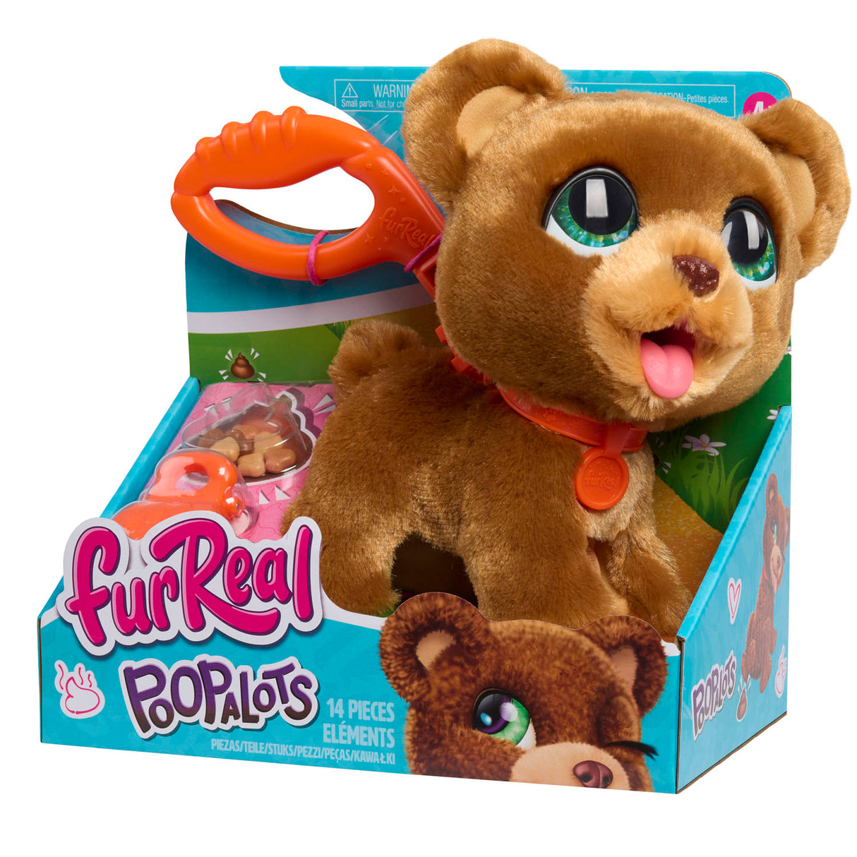 Spectron Furreal Poop-a-Lots Bear Interactive Animal